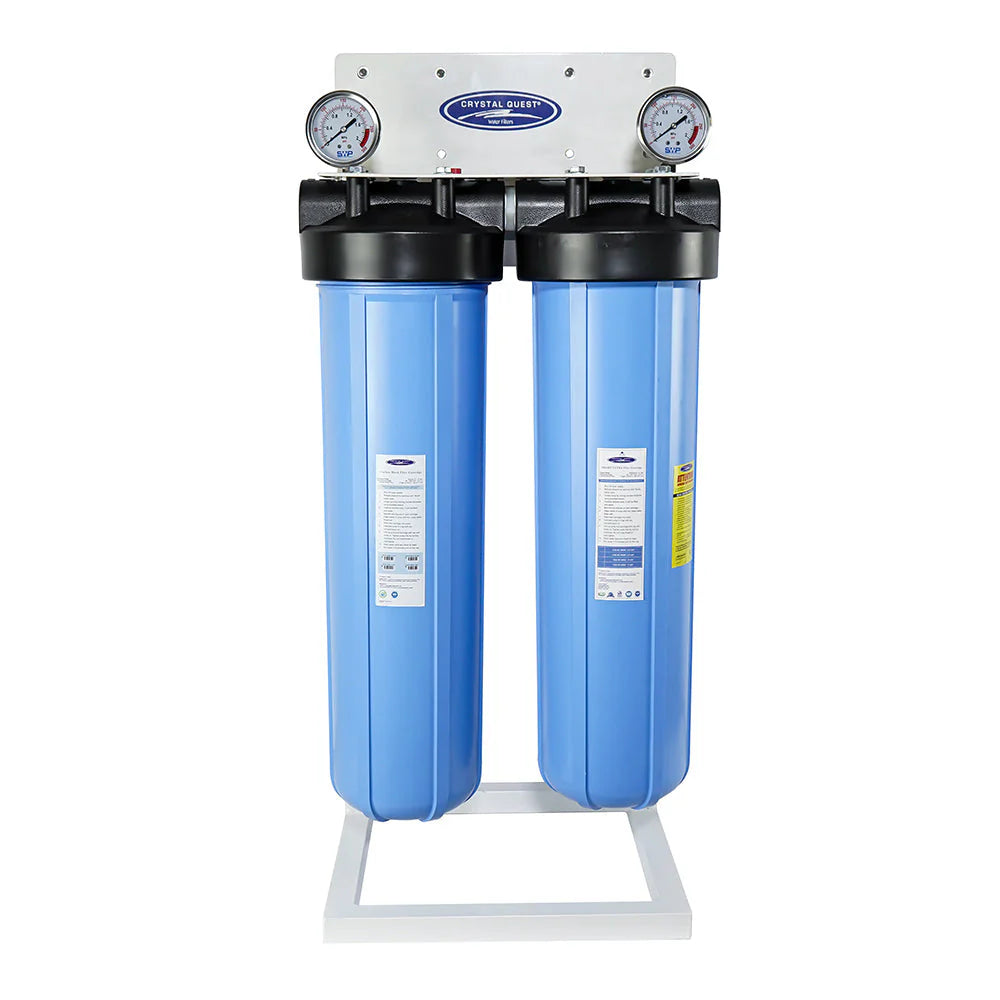 Big Blue Whole House Water Filter, Fluoride Removal (4-6 GPM | 1-2 people)