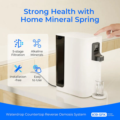 Countertop Remineralization Reverse Osmosis Water Filter System K19-S